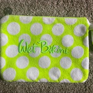 Henri Bendel wet bikini bag